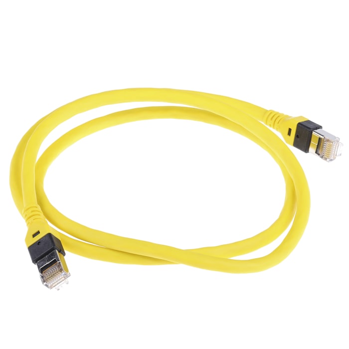 09474747109 HARTING | HARTING, 1m Cat6, Yellow RJ45 to Male RJ45 Male ...