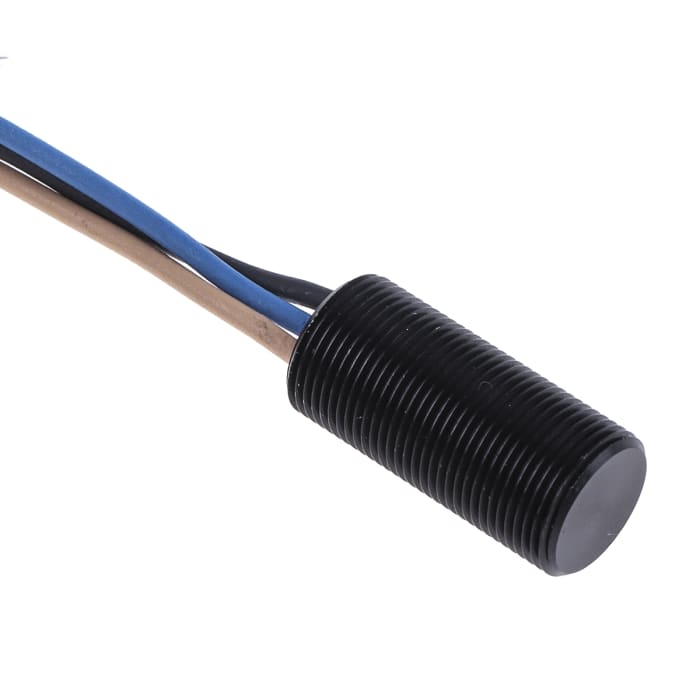 ZF Panel Mount Hall Effect Sensor, NPN Output, 4.5 → 24 V dc, Barrel Body, 24V