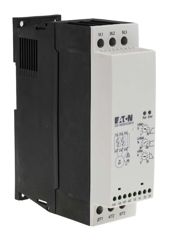 134914 DS7-340SX032N0-N Eaton | Eaton DS7 460V ac, 15 kW, 3 Phase Soft ...