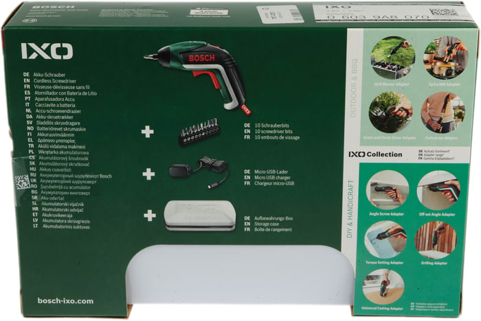 Bosch ixo cordless screwdriver accessories shop