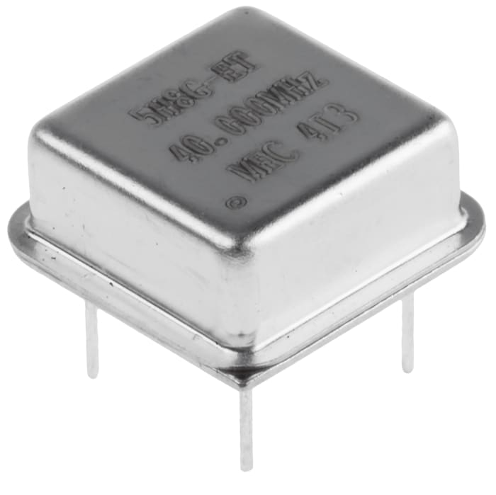 MERCURY, 8MHz Clock Oscillator, ±50ppm HCMOS, TTL, 8-Pin PDIP 5H8ET-8.000