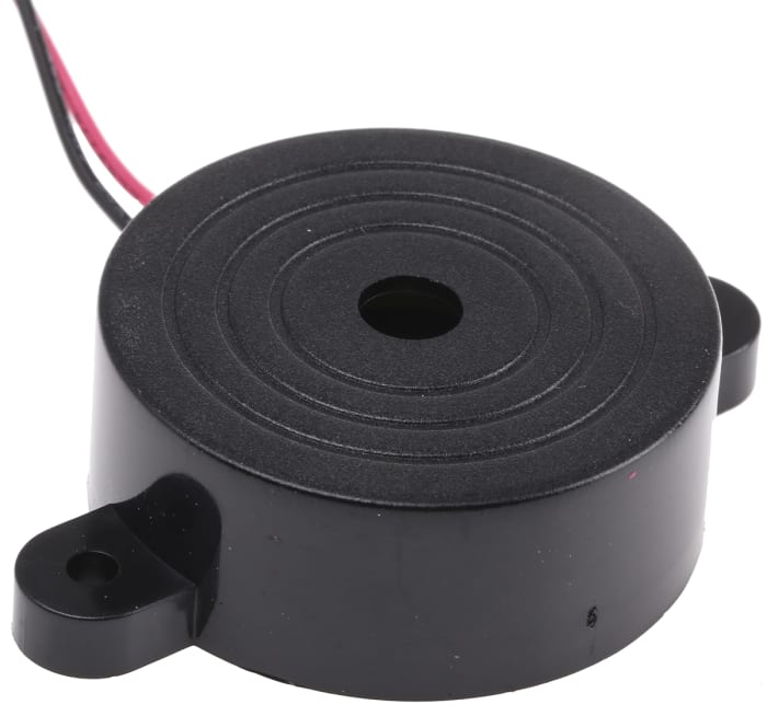 RS PRO 95dB Through Hole Continuous Internal Buzzer, 41.8 x 16mm, 8V dc Min, 18V dc Max