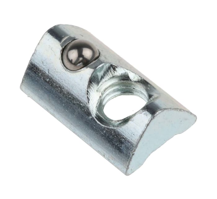 Ecrou à rainure en T RS PRO, profilé 30 mm, L. 17mm, filetage M6, rainure 6mm en Acier