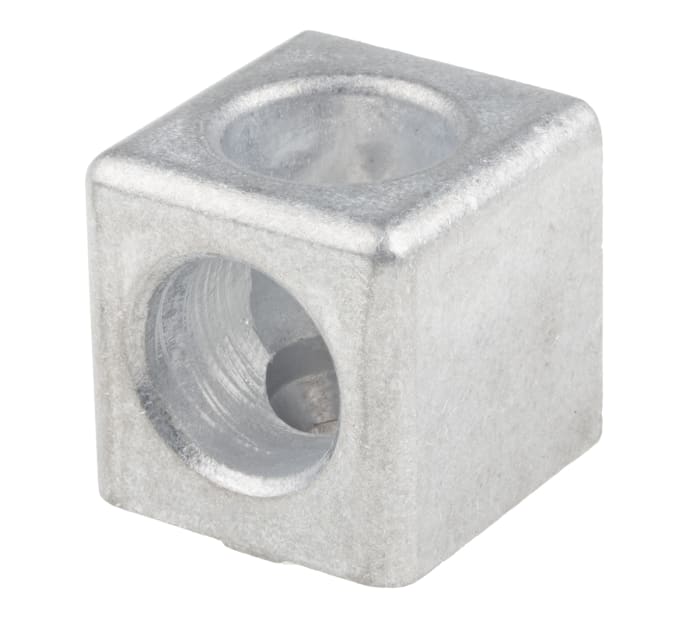 RS PRO Cube Connector, Connecting Component, Strut Profile 40 mm, Groove Size 8mm