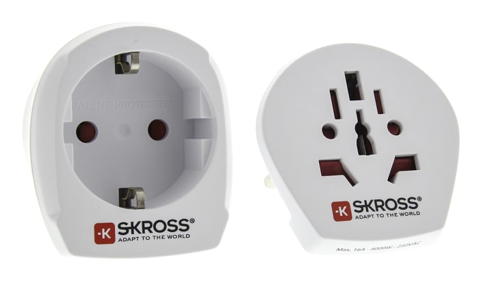 World to Euro &amp; Switzerland Adapter Plug