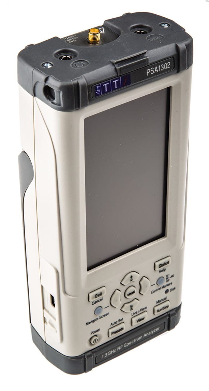 Aim-TTi PSA1302 Handheld Spectrum Analyser, 1.3GHz