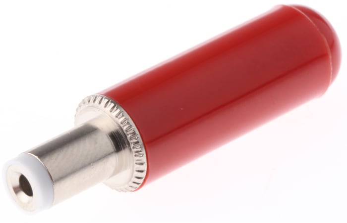 Fiche d'alimentation CC, 5.0A, Ø 2.1mm, Montage sur câble, 36mm