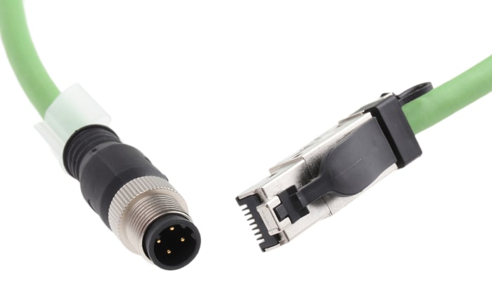 1044470015 Weidmuller | M12 -RJ45 profinet patch cable 1.5m | 768-5598 | RS  Components