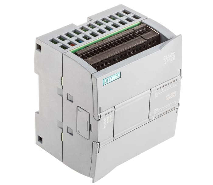 Controlador lógico Siemens SIMATIC S7-1200, 8 (entrada digital, 2 entradas analógicas) entradas tipo Analogue, Digital,