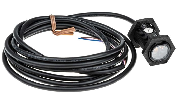 Omron Retroreflective Photoelectric Sensor, Barrel Sensor, 100 mm → 4 m Detection Range