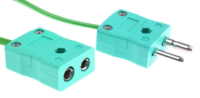 RS PRO Type K Thermocouple Cable/Wire Extension Lead, 10m, Unscreened, PVC Insulation, +105°C Max, 7/0.2mm