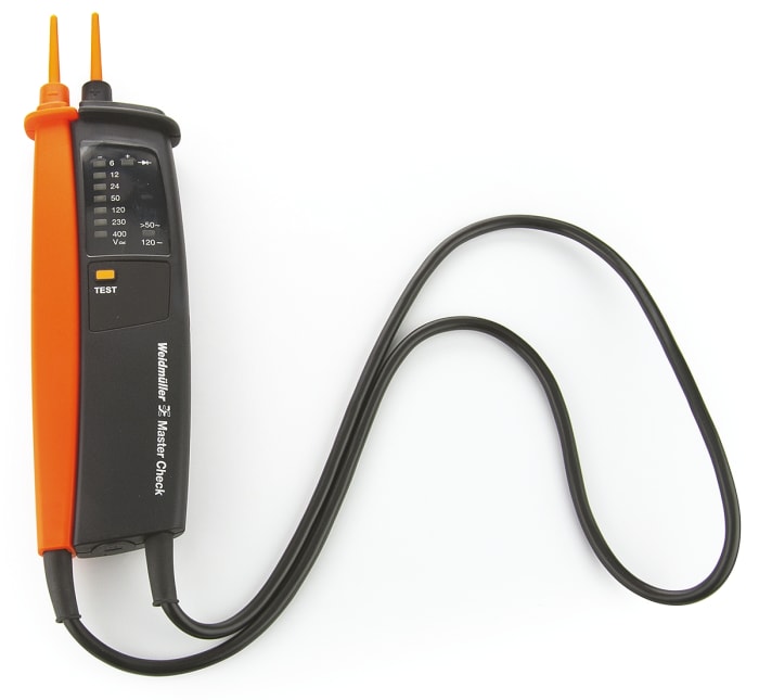 Testeur de tension Weidmuller Master-check 3.2 400V c.a. / V c.c. max, IP50