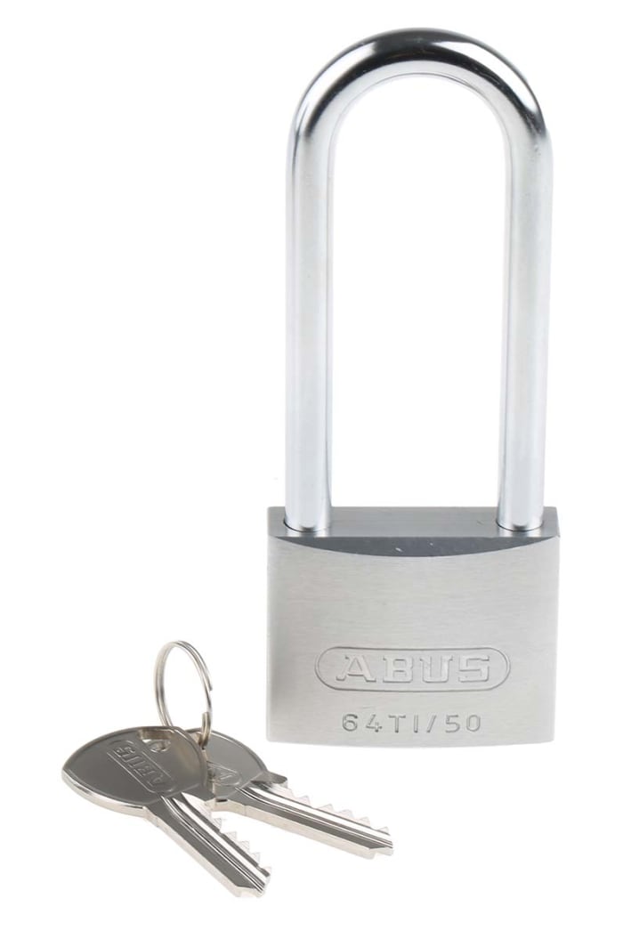 50мм Abus Серый Ключ 64TI/50HB80 Титан