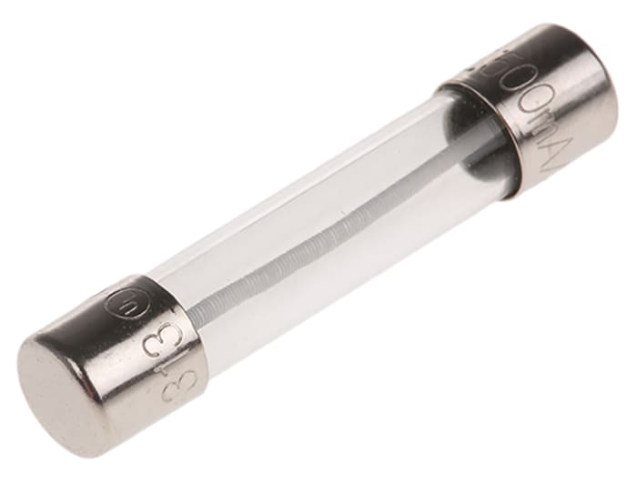 Littelfuse 500mA T Glass Cartridge Fuse, 6.3 x 32mm