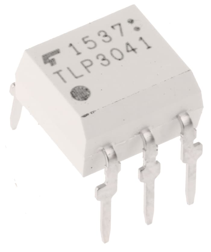 Toshiba Optocoupler TLP3041(S,C,F) DC Input Triac Output, 5-Pin PDIP, Through Hole