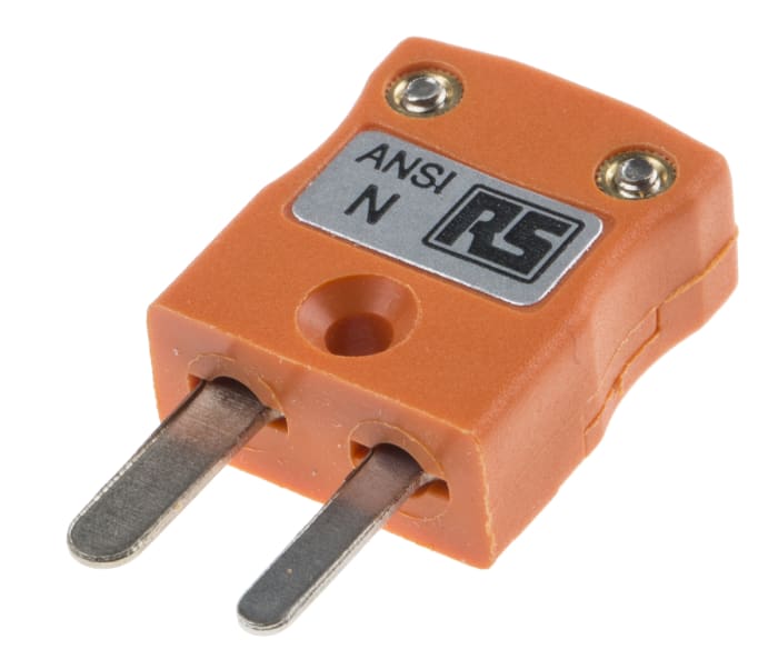 RS PRO Miniature Thermocouple Connector for Use with Type N Thermocouple, 4mm Probe, ANSI, RoHS Compliant Standard