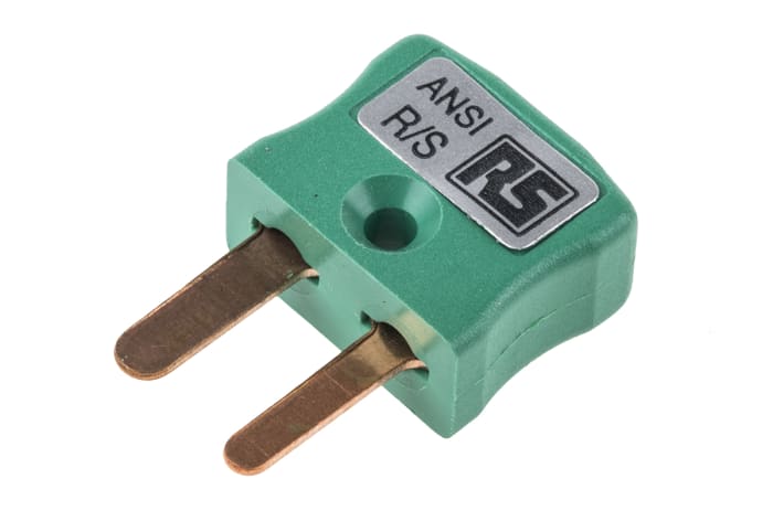 RS PRO Miniature Thermocouple Connector for Use with Type R/S Thermocouple, 4mm Probe, ANSI, RoHS Compliant Standard