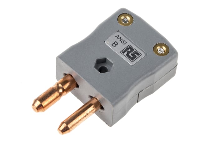 RS PRO, XQ Series Thermocouple Connector for Use with Type B Thermocouple, RoHS Compliant, ANSI Standard