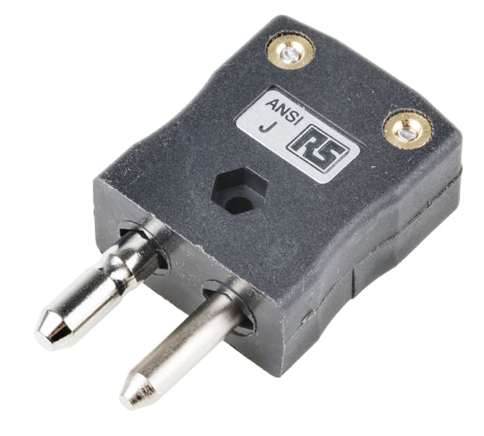 RS PRO Standard Thermocouple Connector for Use with Type J Thermocouple, 6mm Probe, ANSI, RoHS Compliant Standard