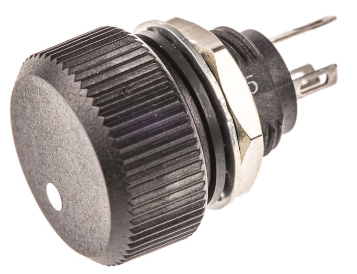 Vishay P16S 4.7kΩ Rotary Potentiometer 1-Gang Panel Mount, P16SNP472MAB15