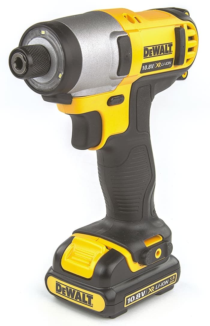 Visseuse à percussion 1/4'' DeWALT DCF815D2-GB, 2Ah Sans fil 10.8V, 2 batteries Type G - Britannique 3 broches