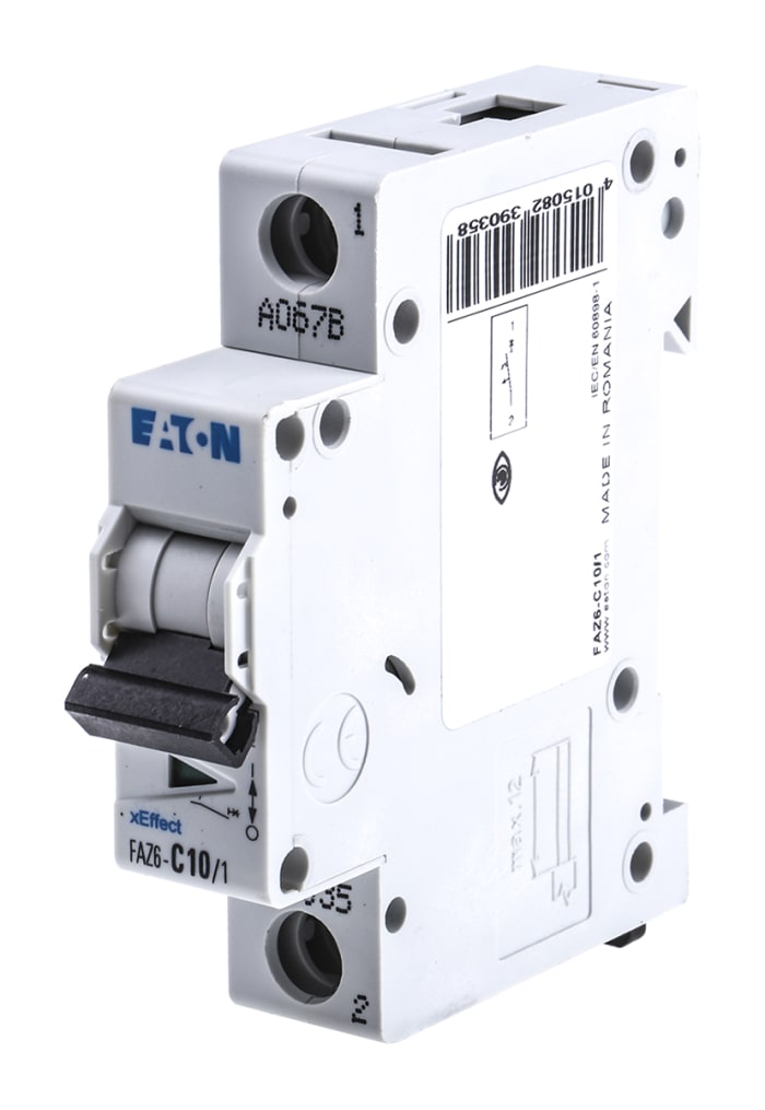 239035 FAZ6-C10/1 Eaton | Eaton xEffect MCB, 1P, 10A Curve C 239035 FAZ6-C10/1 Eaton | Eaton xEffect MCB, 1P, 10A Curve C