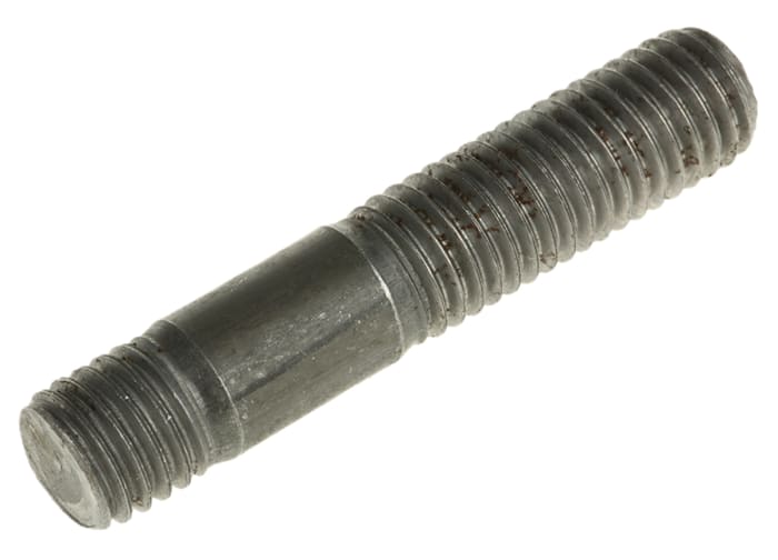 RS PRO Plain Steel Threaded Rod, M12, 60mm
