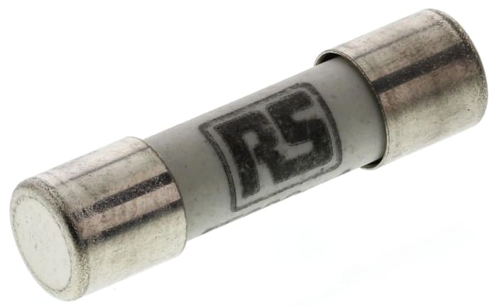 RS PRO 630mA FF Ceramic Cartridge Fuse, 5 x 20mm