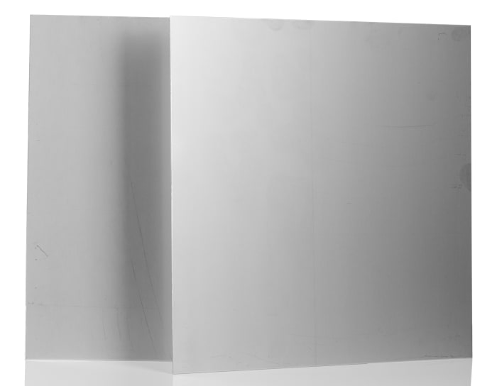RS PRO Stainless Steel Metal Sheet 300mm x 300mm, 1mm Thick