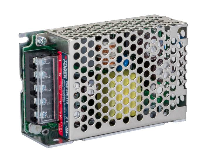 Alimentation à découpage TRACOPOWER TXM 035, 36W, 1 sortie à  12V c.c., 3A