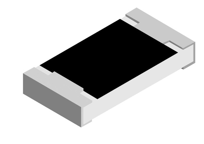 Condensateur céramique multicouche CMS, 10nF, 50V c.c., ±10%, diélectrique : X7R