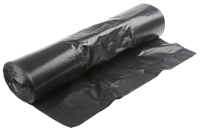 Sac poubelle RS PRO 90L Noir, paquet de 50