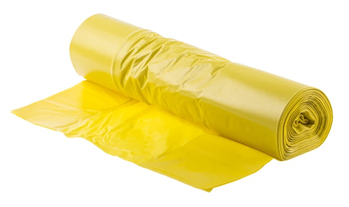 Garbage bag 110 liters yellow - Voussert