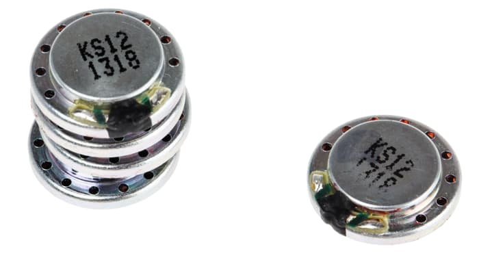 Haut-parleur miniature RS PRO 28 (Dia.) x 4.6mm Ø 28mm 8Ω 0.5W