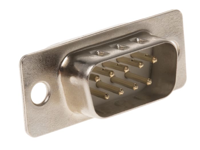 Wurth Elektronik 618 9 Way Cable Mount D-sub Connector Plug, 2.77mm Pitch