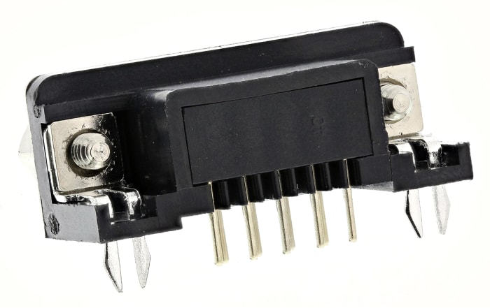 Wurth Elektronik 618 9 Way Right Angle Through Hole D-sub Connector Plug, 2.77mm Pitch