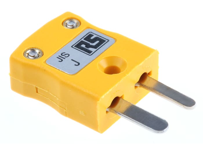 RS PRO Miniature Thermocouple Connector for Use with Type J Thermocouple, 4mm Probe, JIS Standard