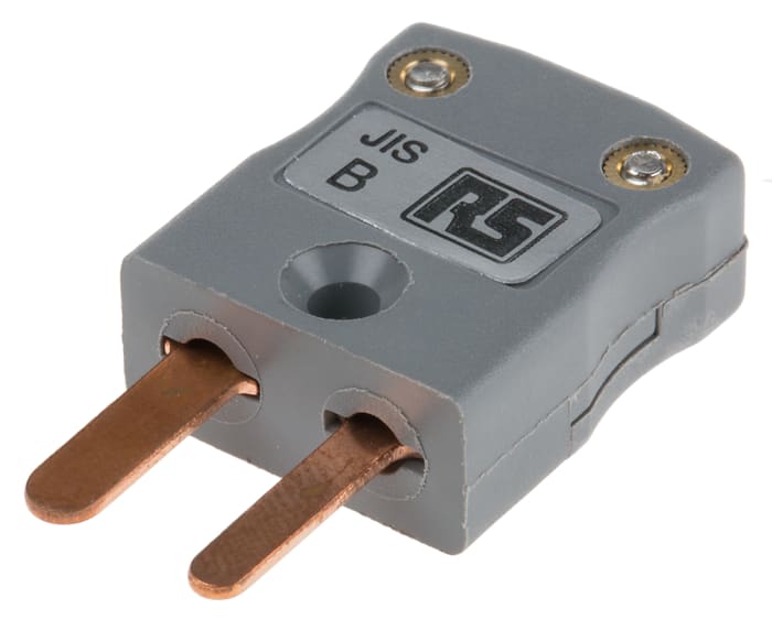 RS PRO Miniature Thermocouple Connector for Use with Type B Thermocouple, 4mm Probe, JIS Standard