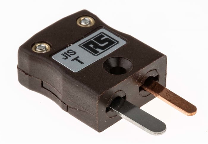 RS PRO Miniature Thermocouple Connector for Use with Type T Thermocouple, 4mm Probe, JIS Standard