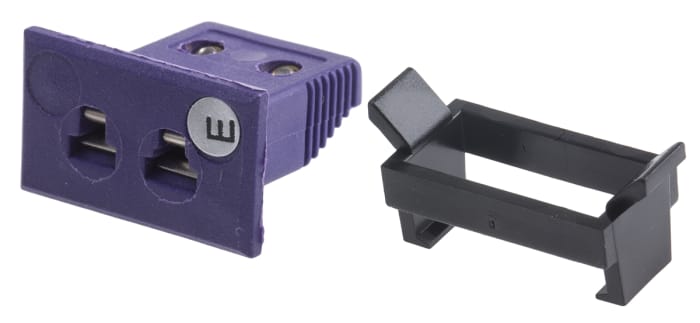 RS PRO Fascia Thermocouple Connector for Use with Type E Thermocouple, Miniature Size, JIS Standard