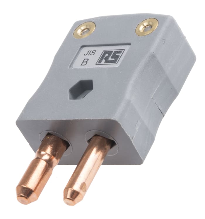 RS PRO Standard Thermocouple Connector for Use with Type B Thermocouple, 6mm Probe, JIS Standard