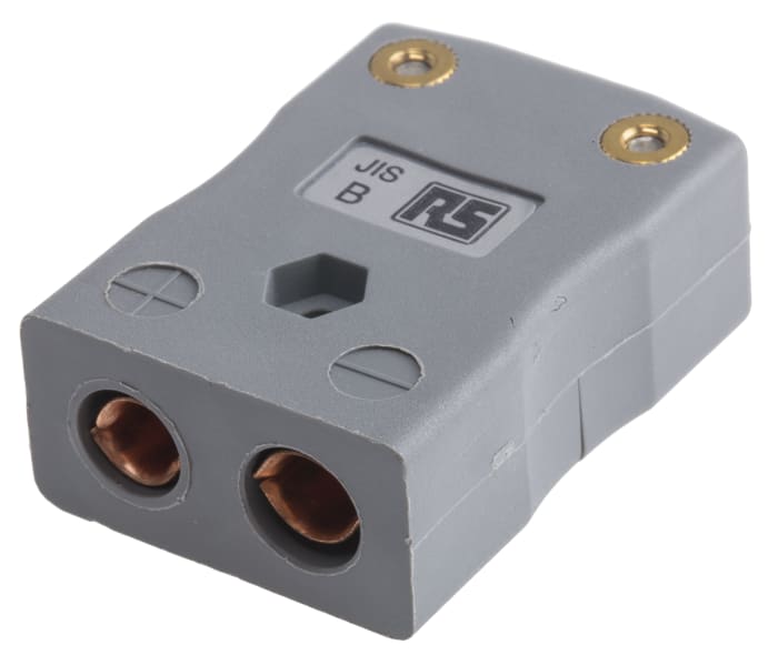 RS PRO Standard Thermocouple Connector for Use with Type B Thermocouple, 6mm Probe, JIS Standard