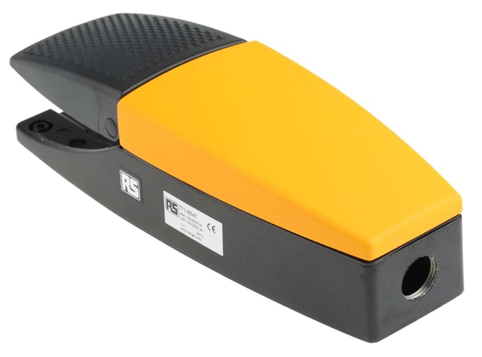 RS PRO Momentary Foot Potentiometer - Die Cast Aluminium Case Material, DP-CO, 21 A Contact Current, 250V Contact