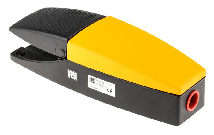 RS PRO Momentary Foot Potentiometer - Die Cast Aluminium Case Material, DP-CO, 21 A Contact Current, 250V Contact