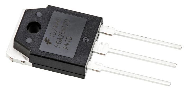 onsemi FGA25N120ANTDTU IGBT, 50 A 1200 V, 3-Pin TO-3P, Through Hole