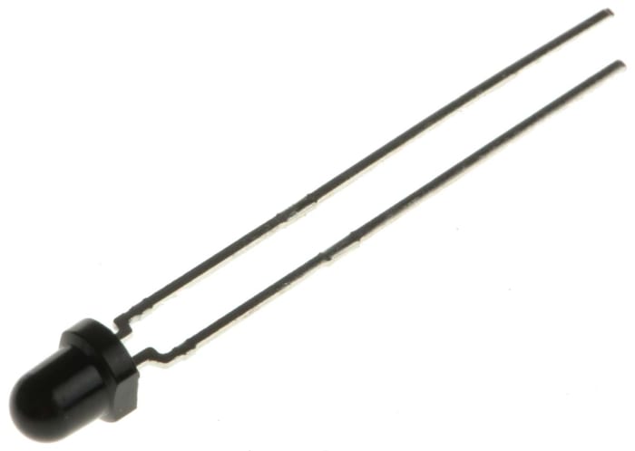 Vishay, TEFD4300F IR Si PIN Photodiode, ±20 °, Through Hole 3mm package