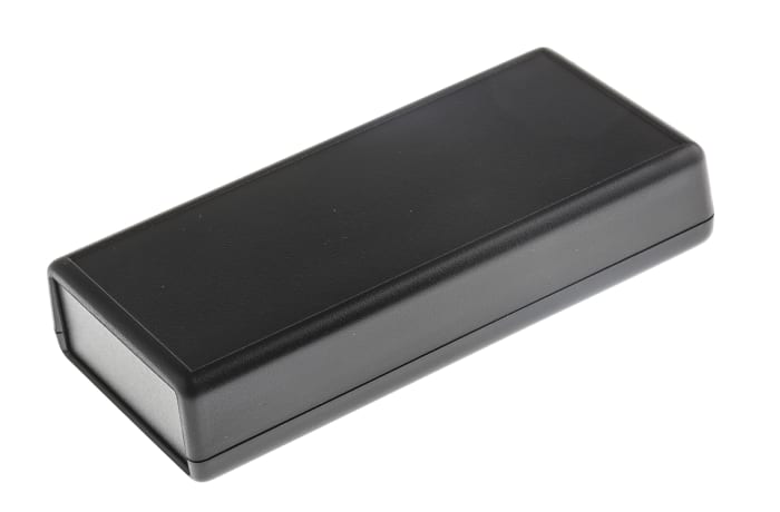 Hammond 1593 Black ABS Enclosure, 140 x 66 x 28mm