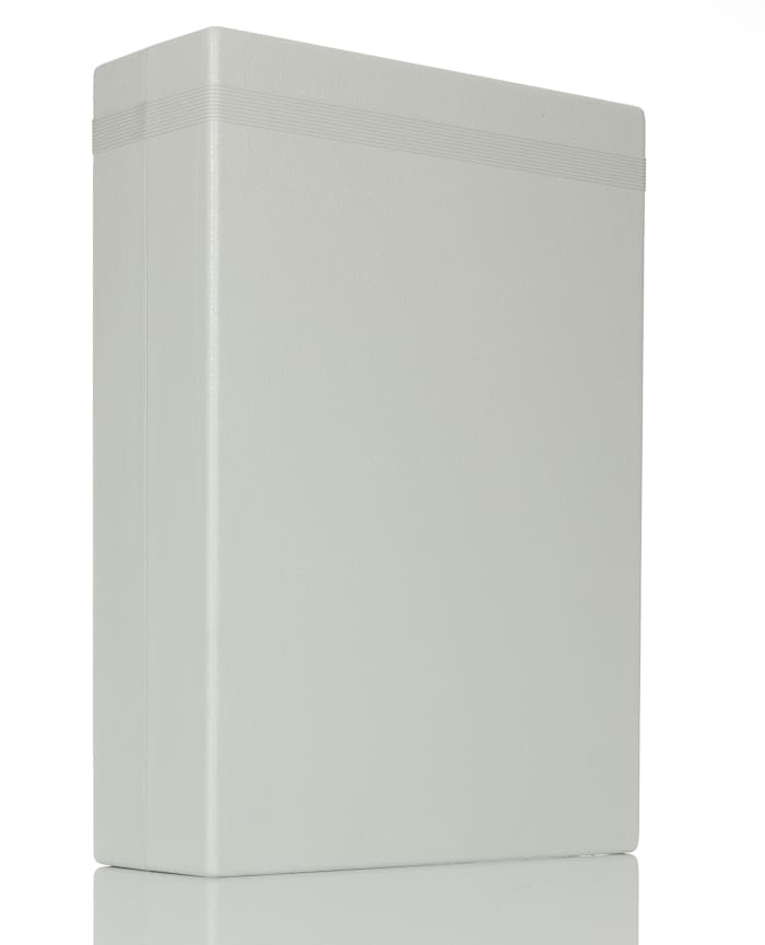 Boîtier d'instrumentation Hammond 1598 en ABS ignifuge Gris, dim. ext. 280 x 200 x 76mm