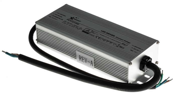 PowerLED LED Driver, 12V Output, 150W Output, 12.5A Output, Constant Voltage