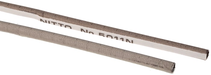 3030303, Shielding Strip of Ni/Cu Layered Metallized Fiber/Polyether Urethane Foam With Tape 1m x 3mm x 3mm
